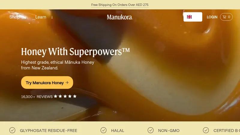 Manukora | Premium New Zealand Raw Mānuka Honey