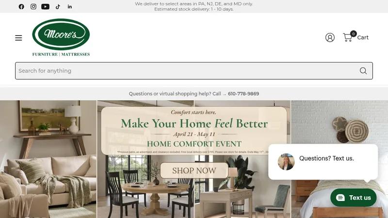 Moore's Furniture & Mattresses