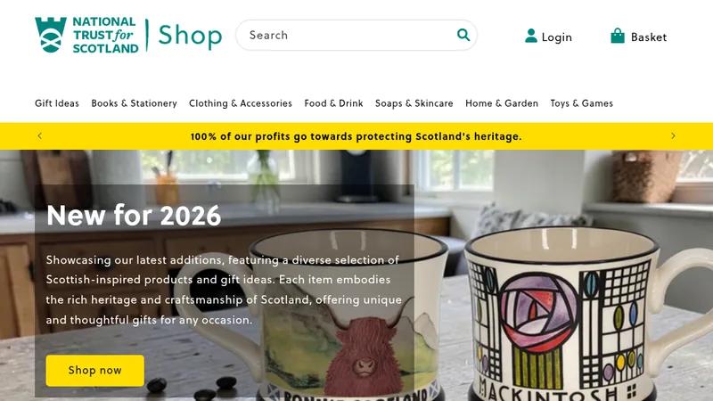 Magento to Shopify migration for National Trust for Scotland