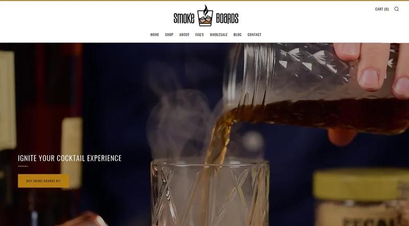 Complete Store Setup and Design - Smoke Boards Store