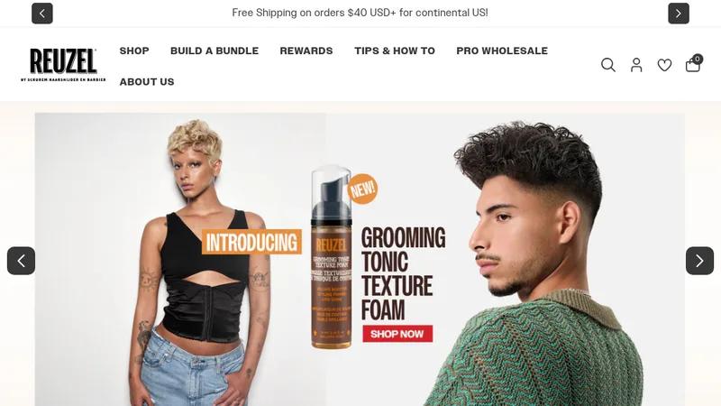 Reuzel: Website Redesign, B2B Development & Global Expansion