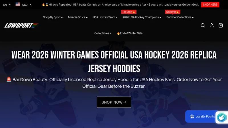Low Sport Gear - Licensed Hockey Apparel Brand
