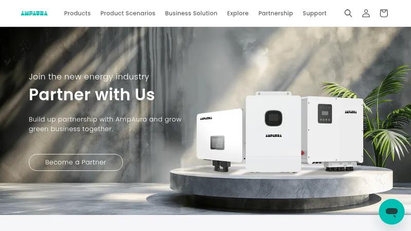 AmpAura | Portable Power Station and Home Energy Storage Solutions