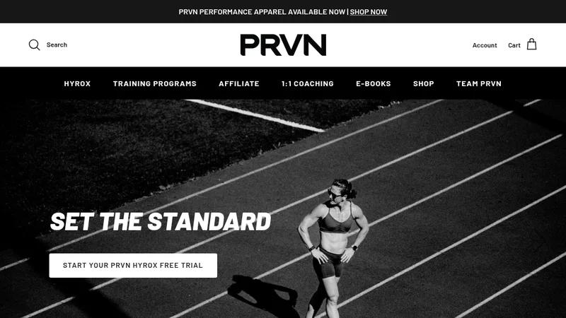 PRVN Fitness - Shipping Configuration