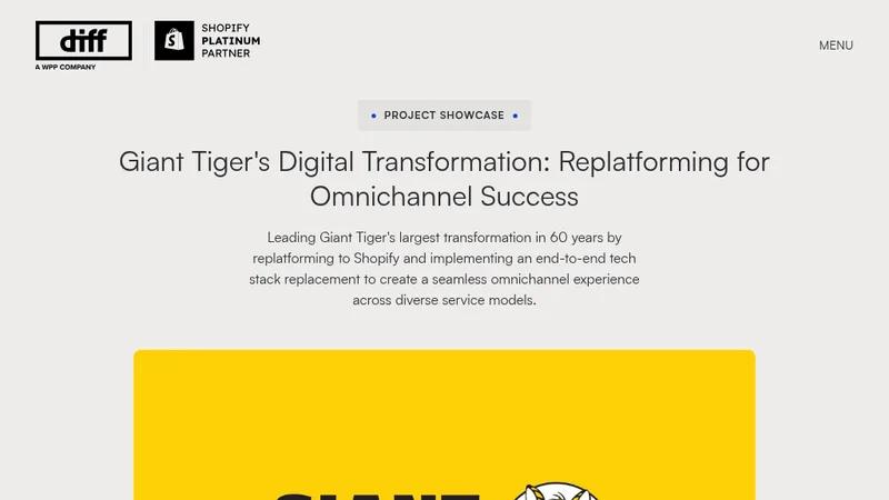 🐯 Giant Tiger: Replatforming and End-to-End Tech Stack Replacement