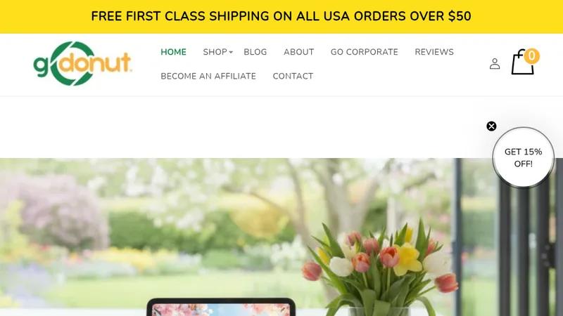 Godonut Custom Shopify Store