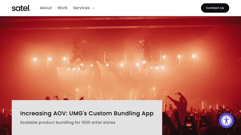 Increasing AOV: UMG's Custom Bundling App