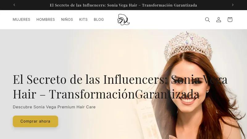 Shopify Store "Sonia Vega official" Redesign and Product Listing