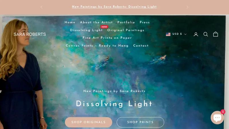 Sara Roberts – Painter of Dreamscapes and Shifting Realities