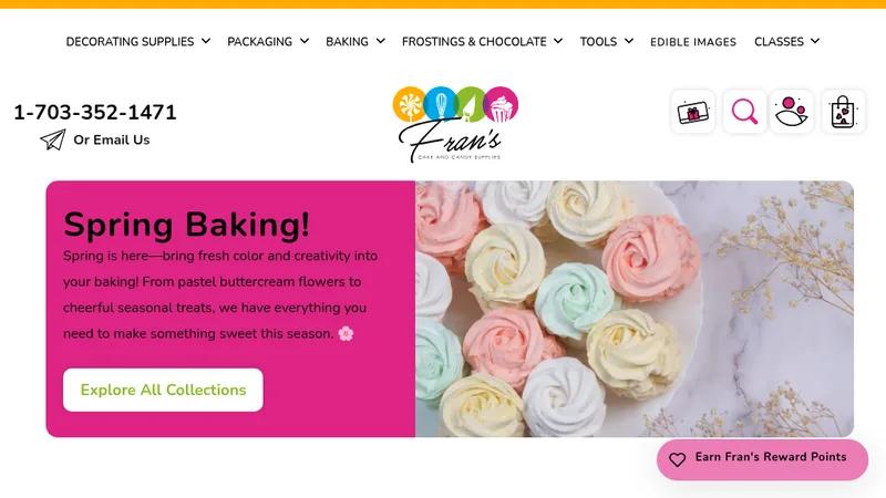 Frans Cake and Candy: Enhanced Shopping Experience