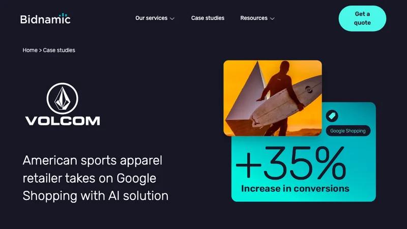 Volcom has increases ROAS by 34% YoY, revenue by 35%
