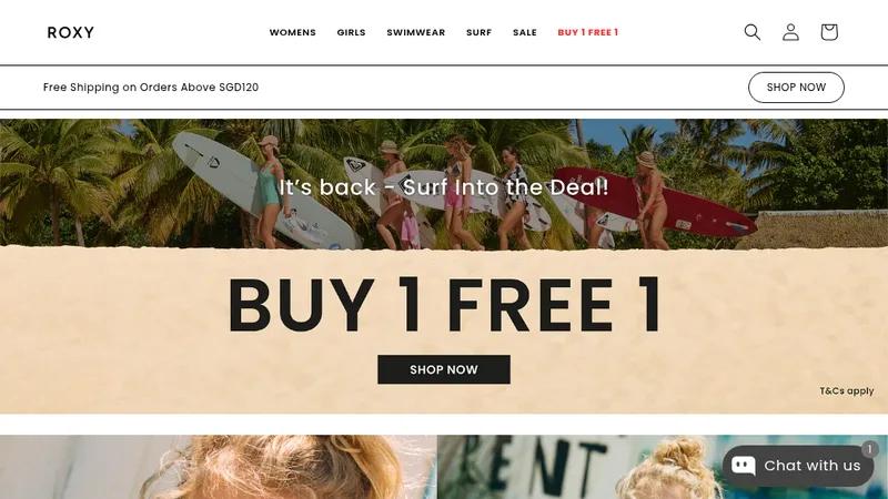 Roxy Malaysia and Singapore