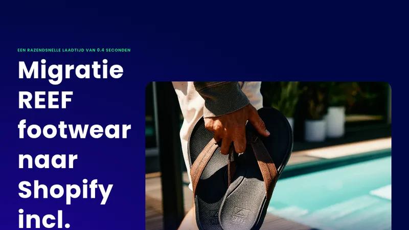 Migration of REEF Footwear to Shopify, including XL-ENZ integration