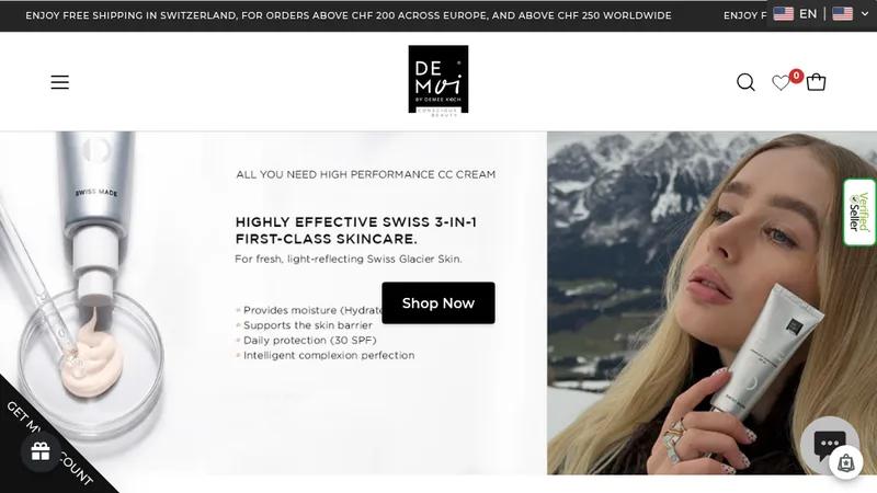 DE MOI - The Skin Care Brand By Demee Koch ( Switzerland )