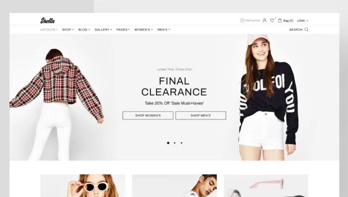 Apparel store