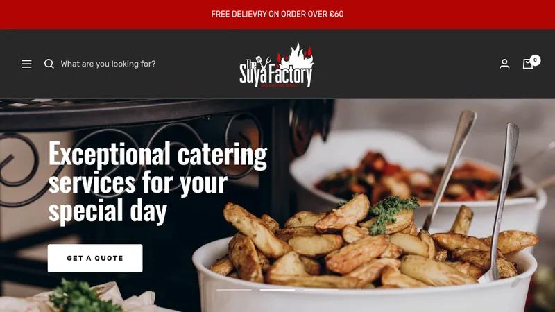 Suya Factory Website Development