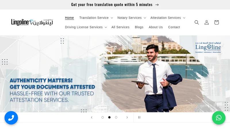 Lingoline.com - Development & SEO (Digital product)