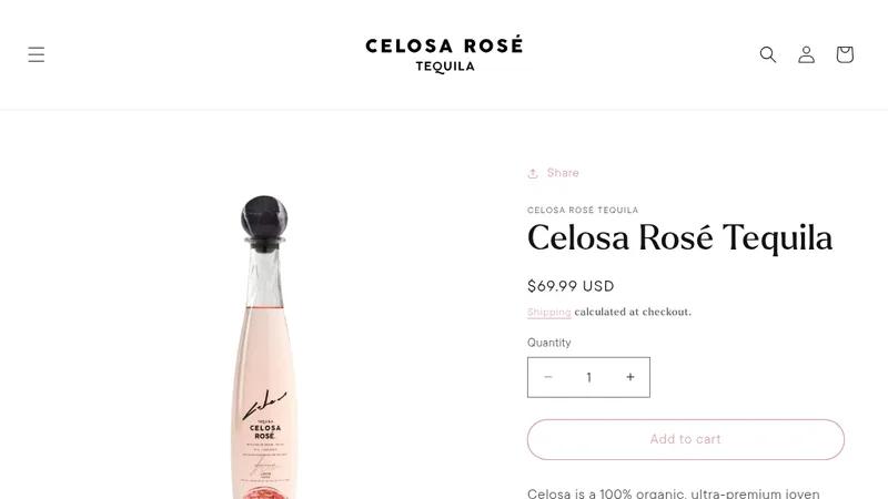 Celosa Tequila: Destilando ventas online con elegancia y eficiencia