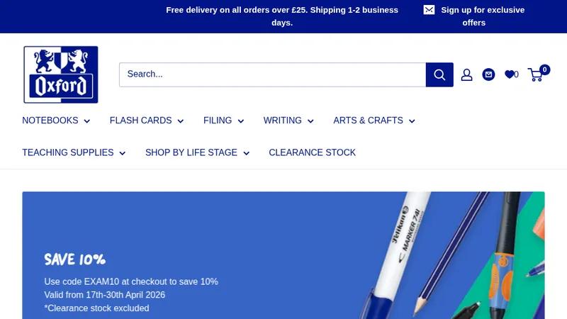 Oxford Notebooks - Shopify Plus / SAP Integration