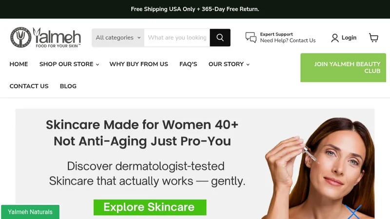 Yalmeh Naturals® is a skincare company.
