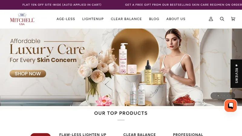Custom Shopify store development for Mitchell USA