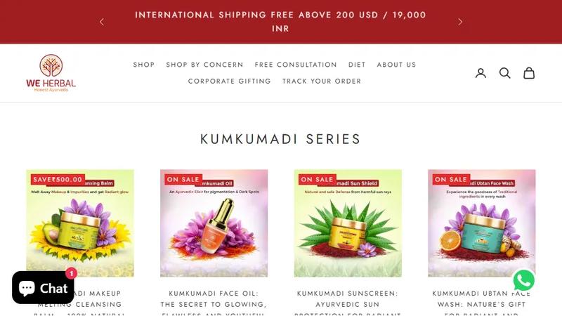 WeHerbal - Beauty & Ayurvedic Wellness Brand