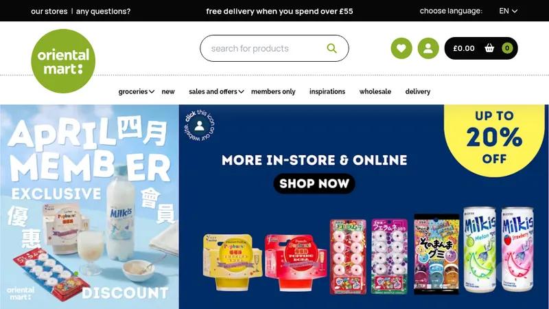 Oriental Mart - Composable/ Headless Shopify