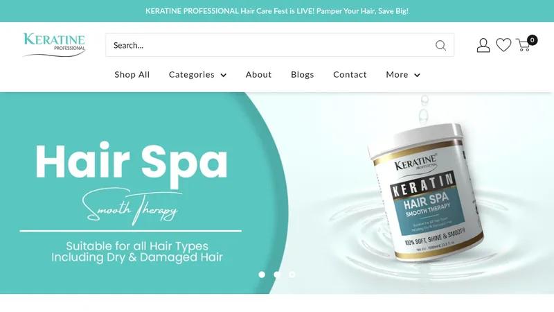 Dcrayons x Keratine Professional – Scalable Webstore & Digital Growth