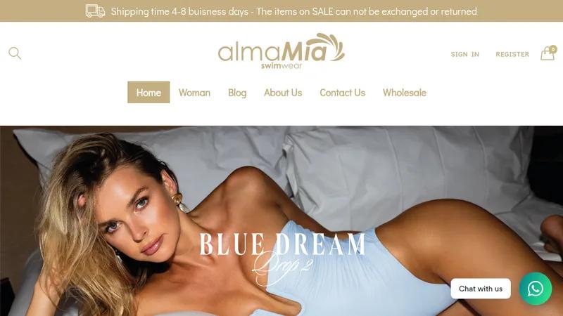 Swimwear: Almamía (USA - COL)