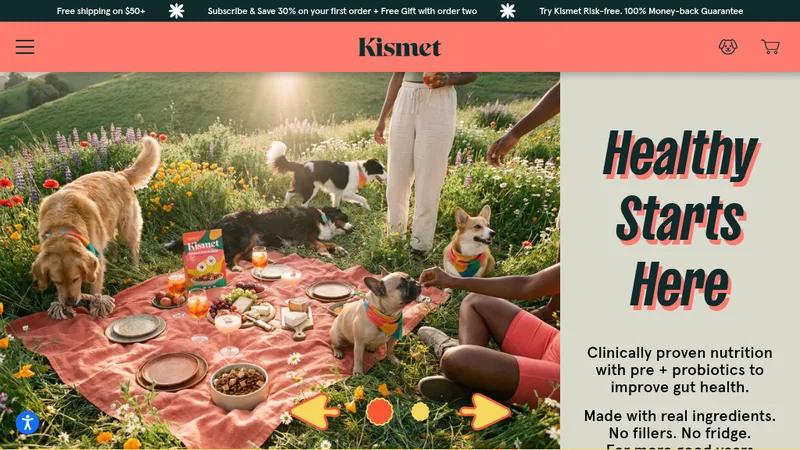 Kismetpets (Shopify Plus/Headless) design/development work / support