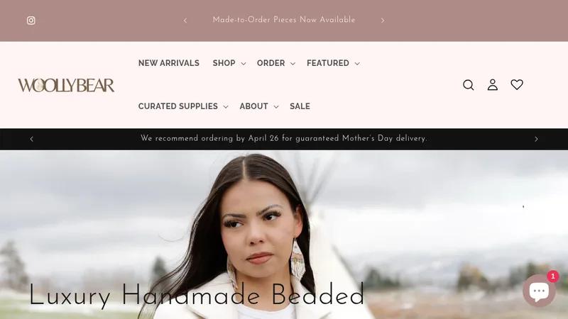 WOOLLY BEAR JEWELRY - CUSTOM THEME DEVELOPMENT