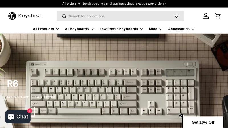 Keychron Website SEO & Google Ads
