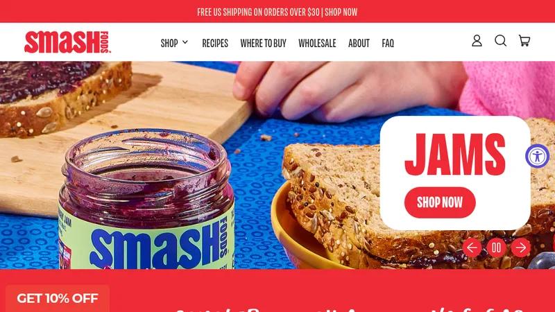 Smash Foods | Food & Beverage | CPG Brand