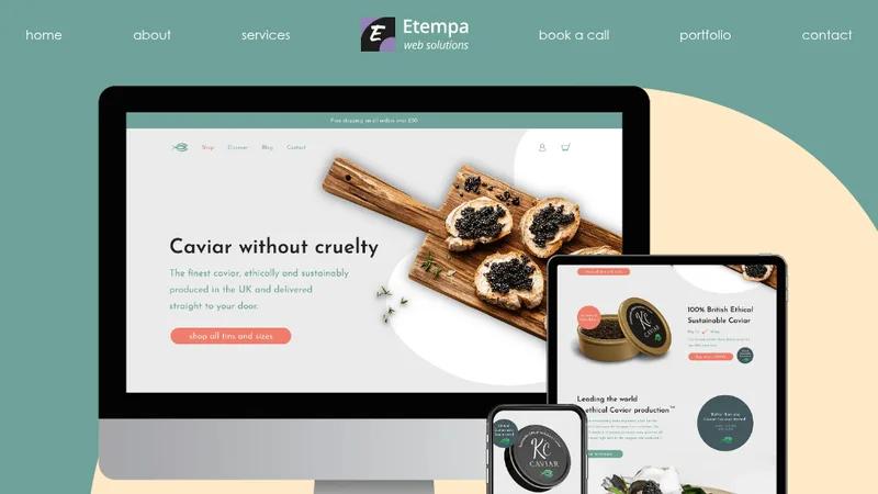 Theme Design and Development with 3D-Rendered Product Mockups