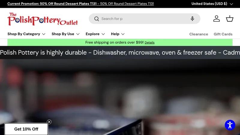 Polish Pottery Outlet | Comprehensive Management & Automated Catalog