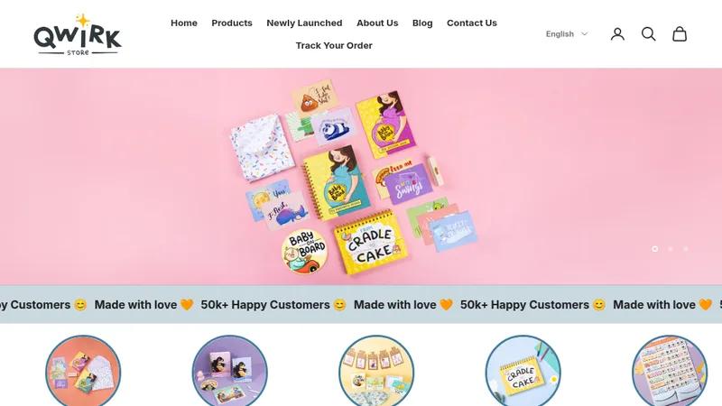 The Qwirk Store— Journals, Parenting & Thoughtful Everyday Living