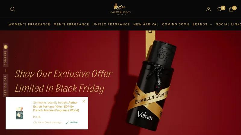 Everest for Scents – UK-Based Luxury Perfume Store