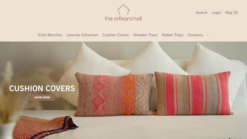 Elevating Handmade Crafts: Shopify Store for The Artisanshall
