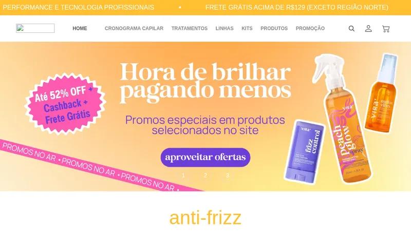 Vira Cosméticos | Ecommerce Development & Evolution
