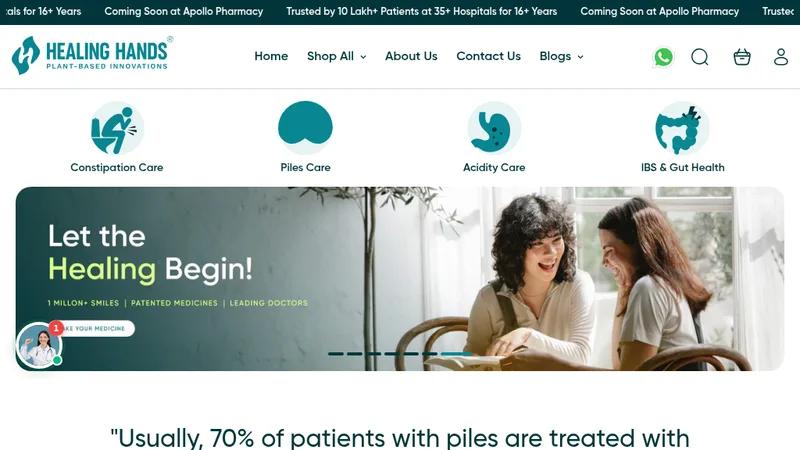 Healing Hand - Plant-based Health Care