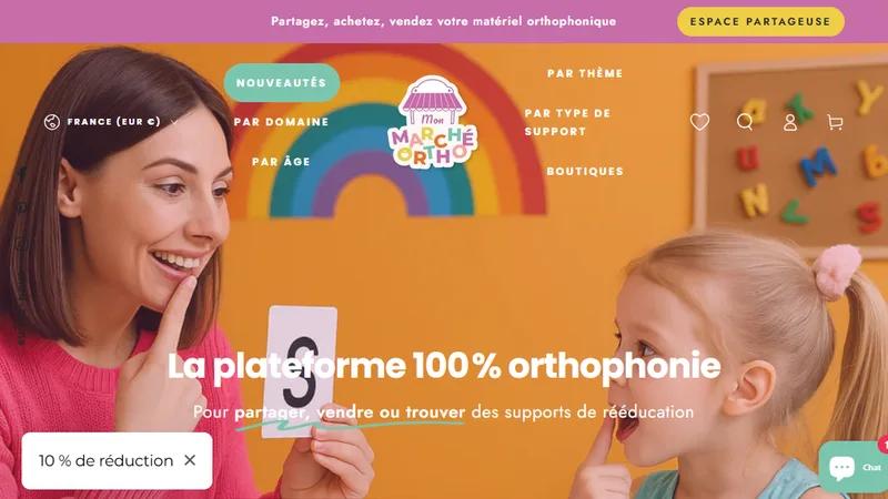Migration Shopify Marketplace – Mon Marché Ortho (services B2B)