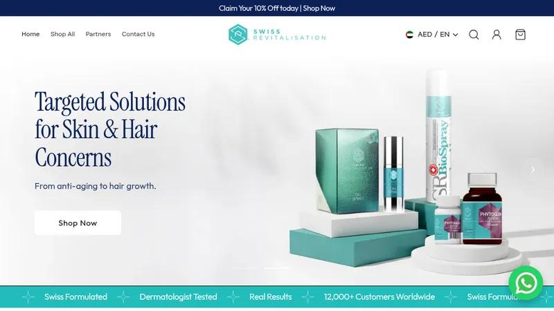 Swiss Revitalisation | Cosmetics & Wellness