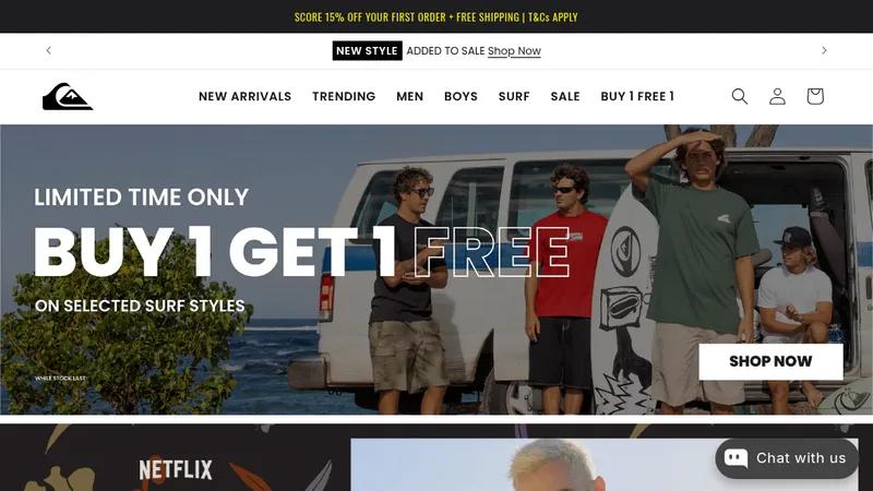 Quiksilver Malaysia and Singapore
