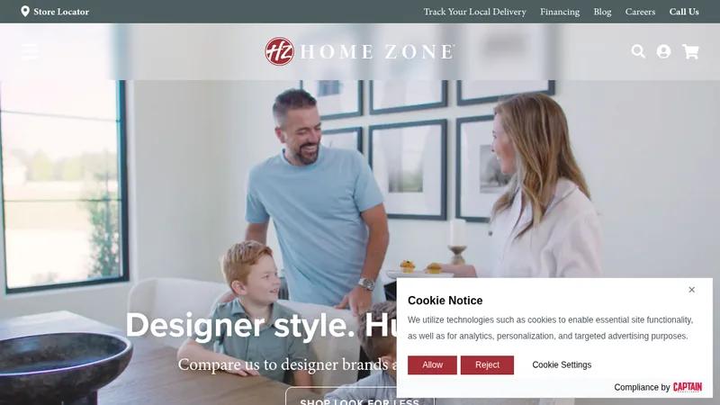 Home Zone Furniture - Migration from NopCommerce