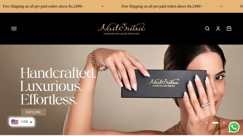 Nailsutra - Handcrafted Luxury Press on Nails