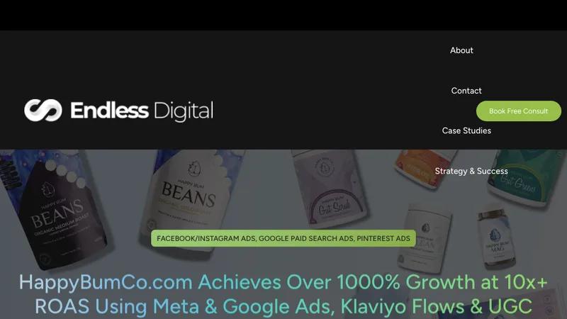 HappyBumCo.com Achieves Over 1000% Growth at 10x+ ROAS Using Meta Ads