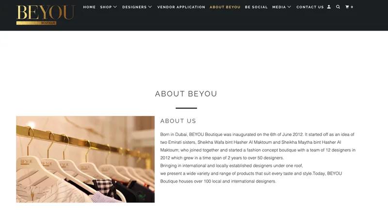 BEYOU Boutique - Shopify Setup