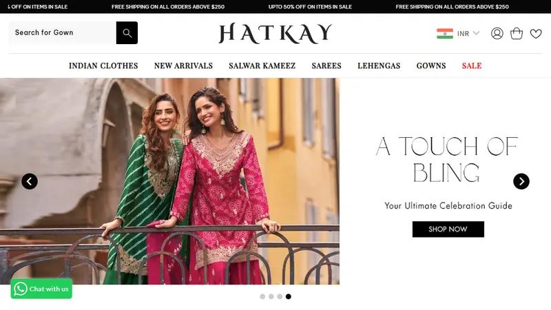 Hatkay | Luxury Indian Ethnic Wear with Global Reach