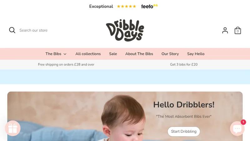 Dribble Days: Migration from Wix to Shopify Ecommerce
