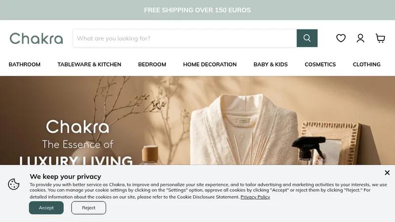Chakra International and UAE Store Setup and Management